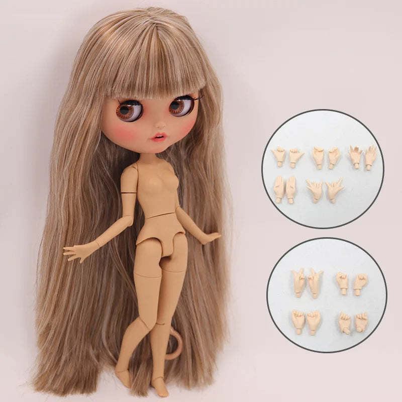 ICY DBS Blyth Doll Pouting Mouth Tan Skin