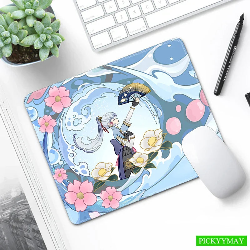Genshin Impact Desk Mat Gamer Mousepads Mouse Pad
