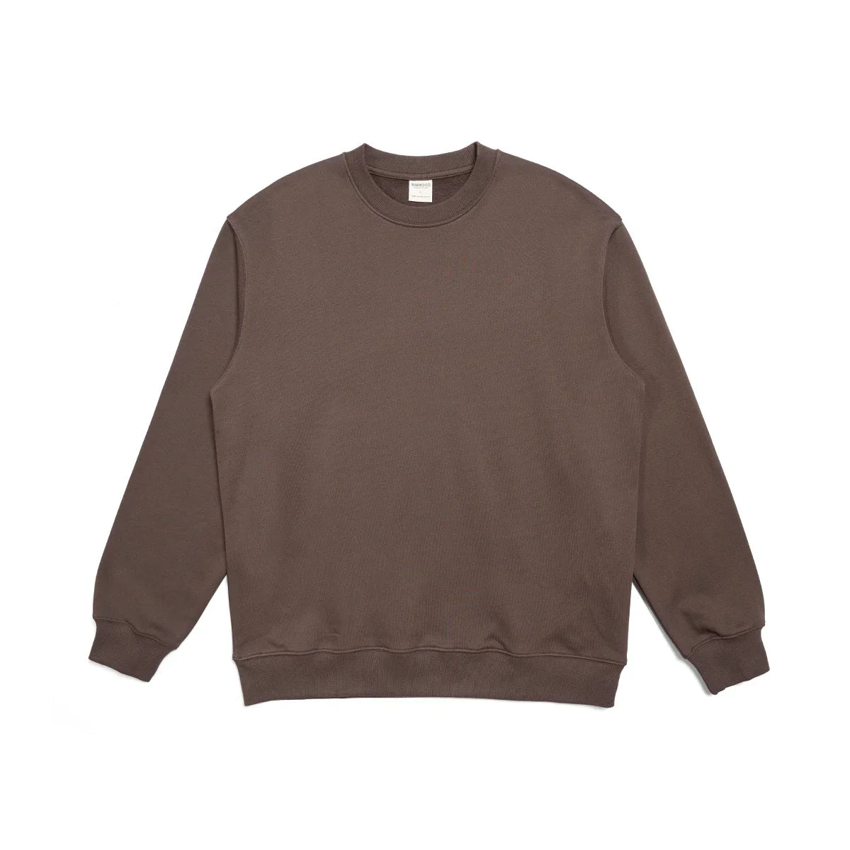 SIMWOOD 2024 Spring New Men Casual Minimalist Sweatshirts