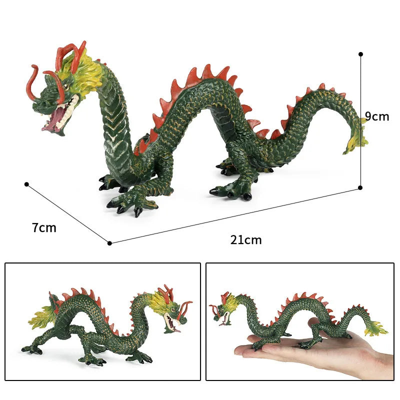simulation dragon figurines model Savage Flying Magic Dragon