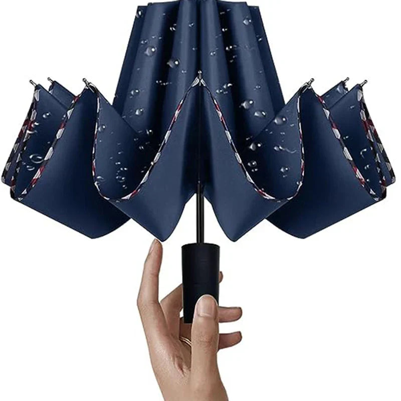 Umbrella Diversion Safe 10 Ribs Strong Folding with