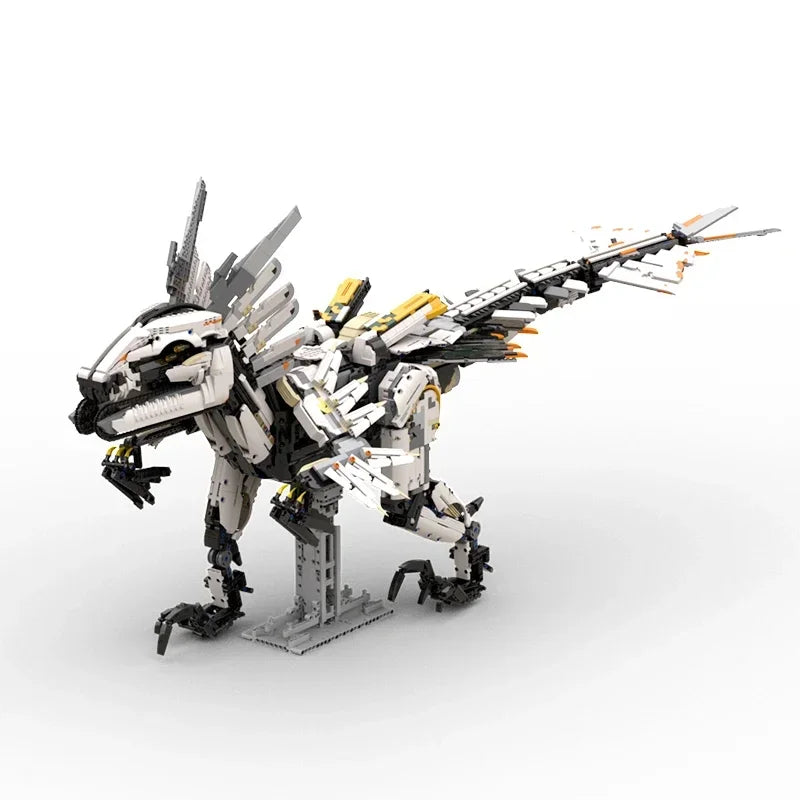 BuildMoc Horizon Dawn Giant Long Necked Beast Mecha