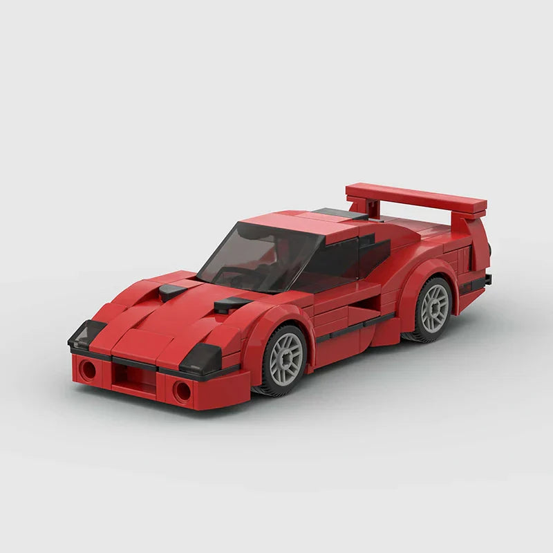 Pcs F40 Moc Speed Champions Sports Racer Cars