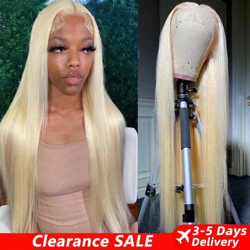 613 13x6 HD Lace Frontal Wig Blonde 613