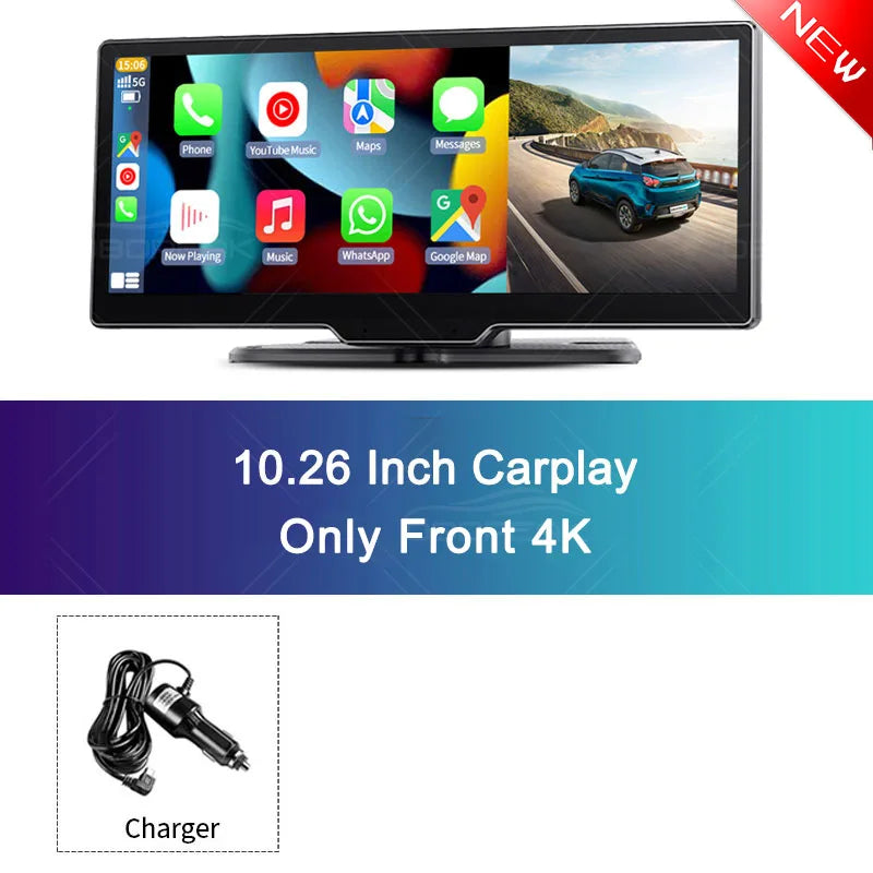 2023 K2 10.26" Dash Cam 4K 2160P Rearview