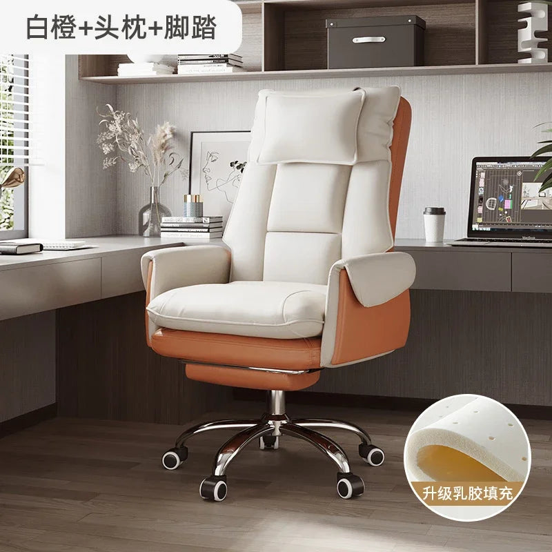 Computer Gaming Chairs with Reclining Backrests,Rotating Boss Chairs,Sofa