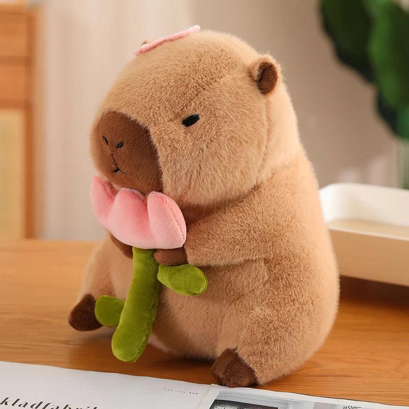 Capybara Plush Toy Simulation Capibara Cosplay Unicorn Dinosaur