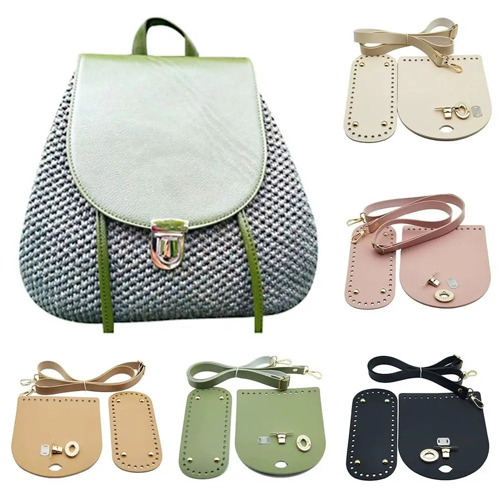 Handmade Leather Bag Strap For DIY ShoulderHandbag Woven