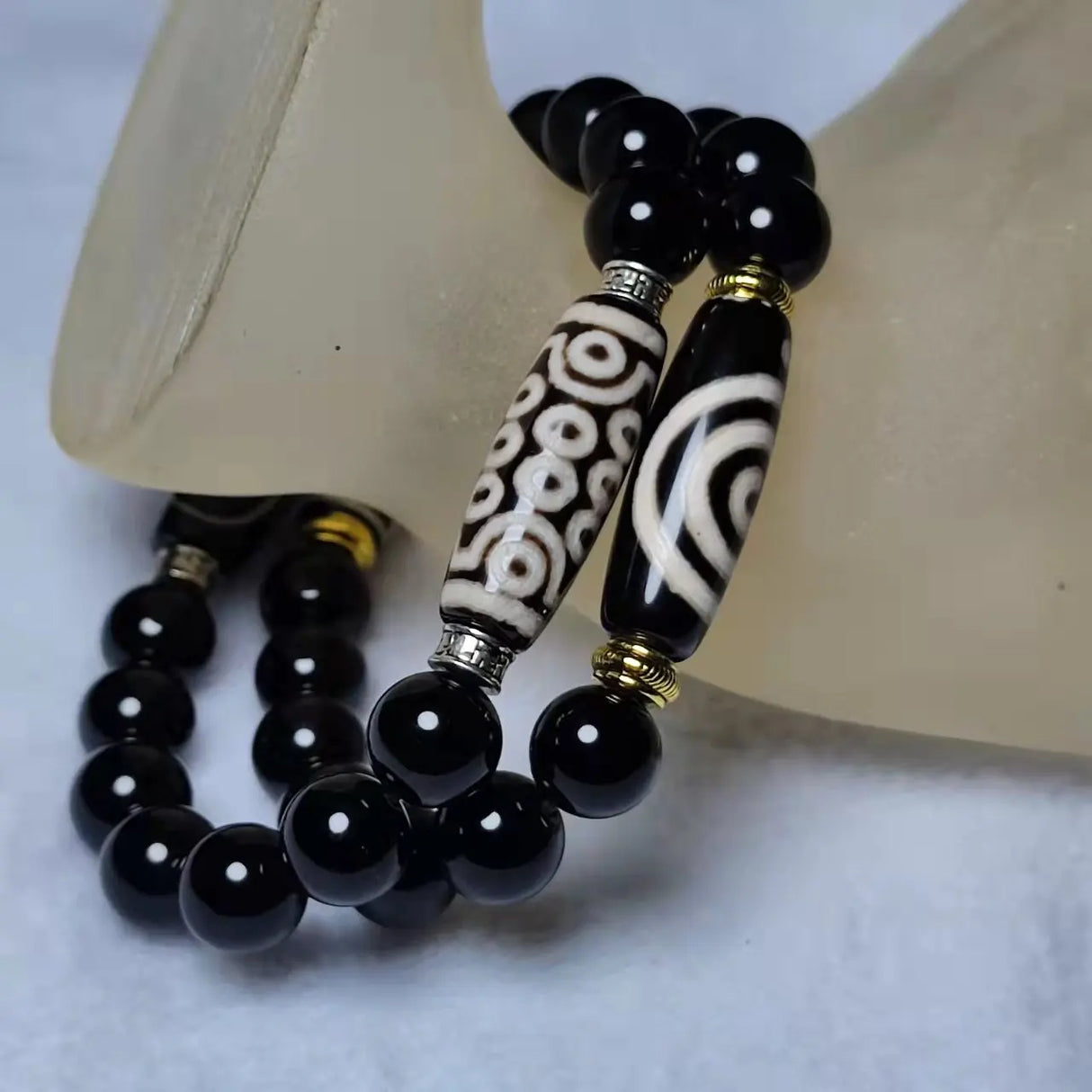 Men/Women`s Jewelry Bracelet Tibetan Spiral Ruyi 21 Eyes