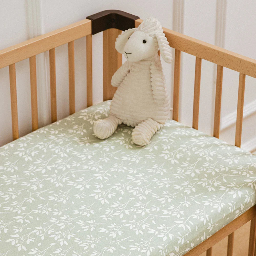 Crib Sheet Fitted 140*70Cm Baby Sheet Rubber Baby