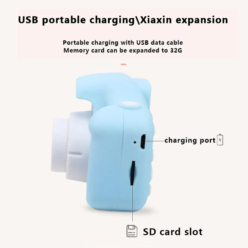 Children Camera Waterproof 1080P HD Camera Video Toys
