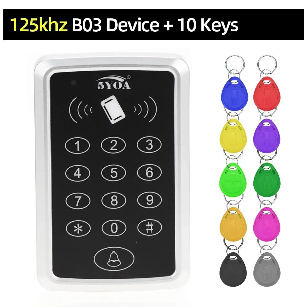 5YOA B03 125KHz RFID Access Control Keypad EM