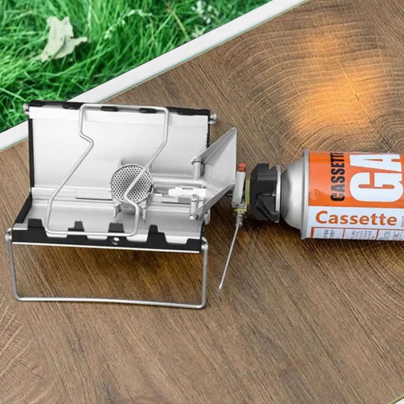 Mini Folding Gas Stove Portable Pocket Cassette Stove