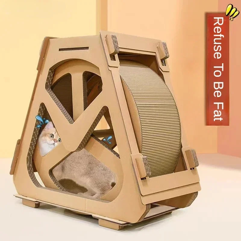 Treadmill Roller for Cat Exercise, Indoor Running Wheel,