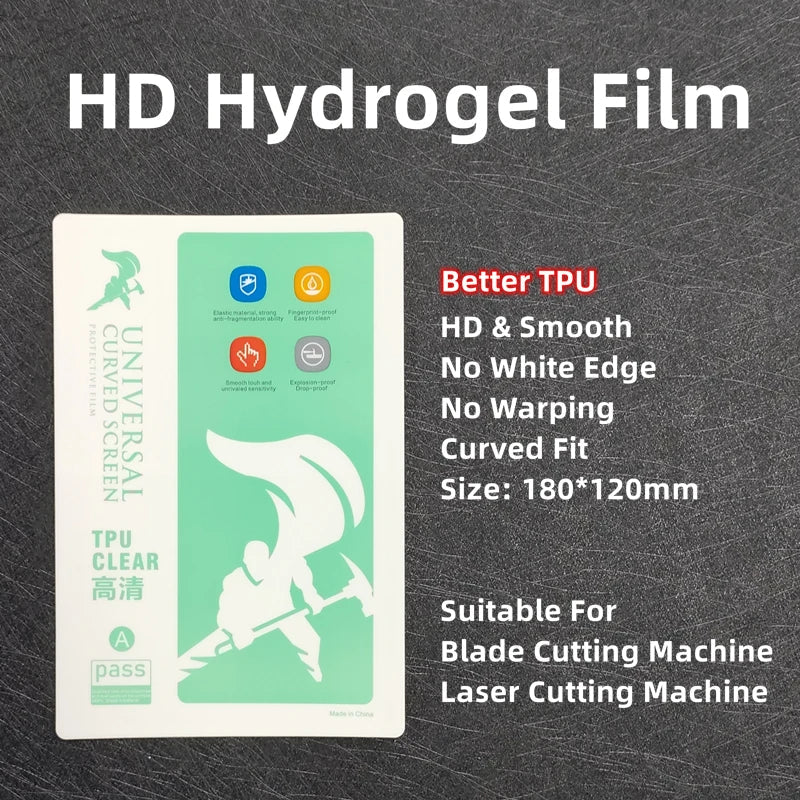 50pcs HD Hydrogel Film LCD Screen Protector For
