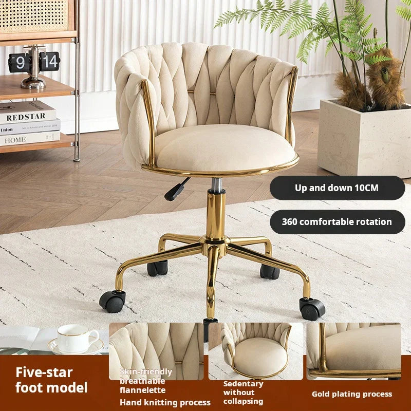 Living room velvet Armchair Fashion Design coffee chair
