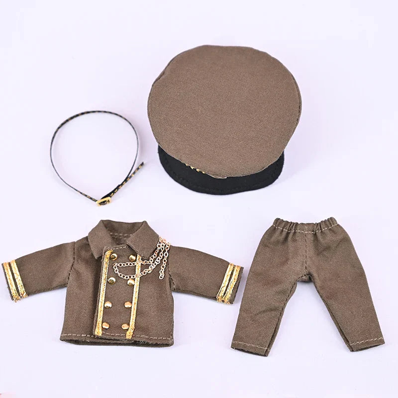 Ob11 Doll Skirt Style Uniforms Coats Clothes Doll