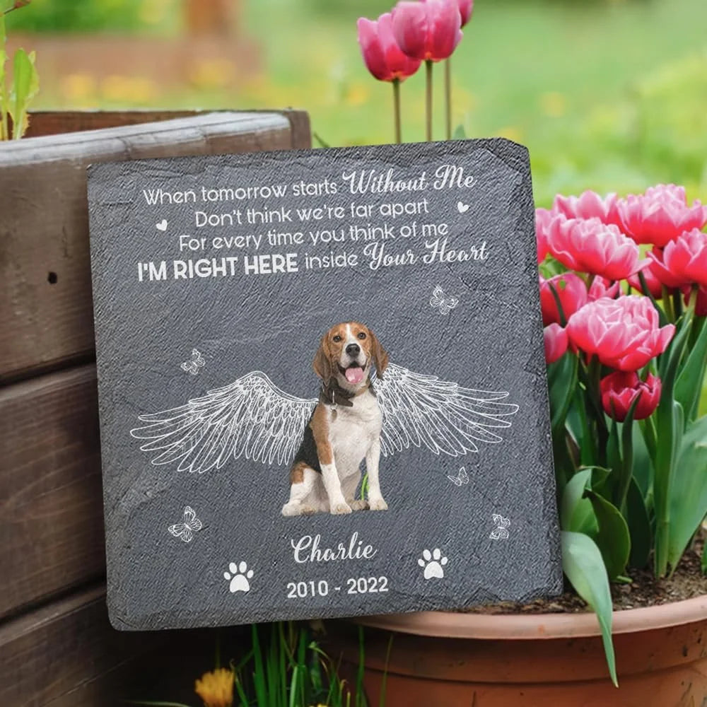 Custom Pet Memorial Stones Pet Grave Stones Personalized