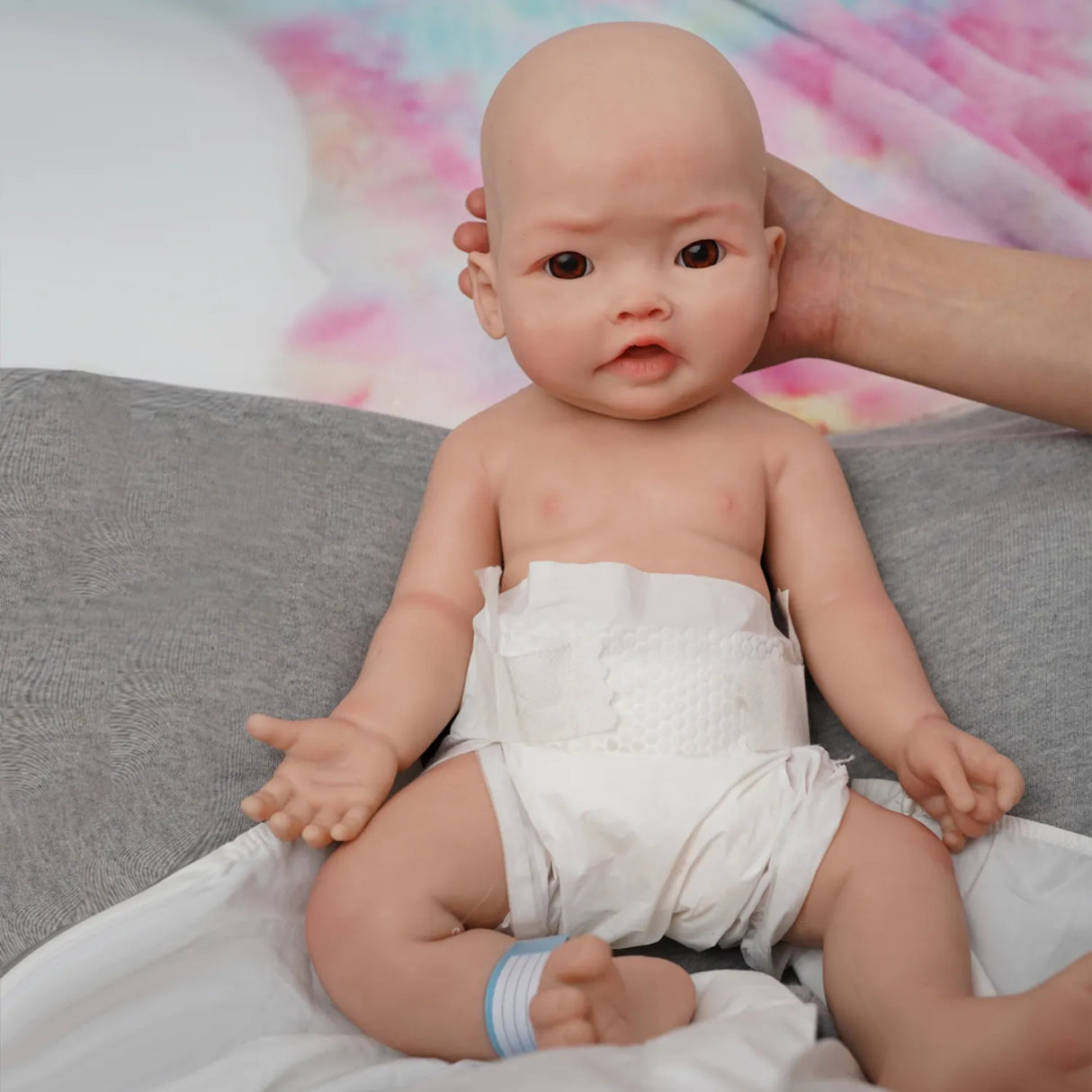 17" Micro Preemie Full Body Silicone Baby Doll