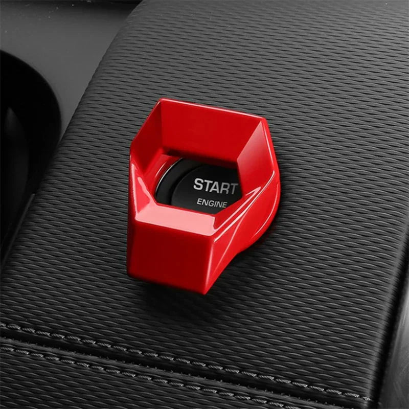 Car Interior Engine Start Stop Switch Button Cover