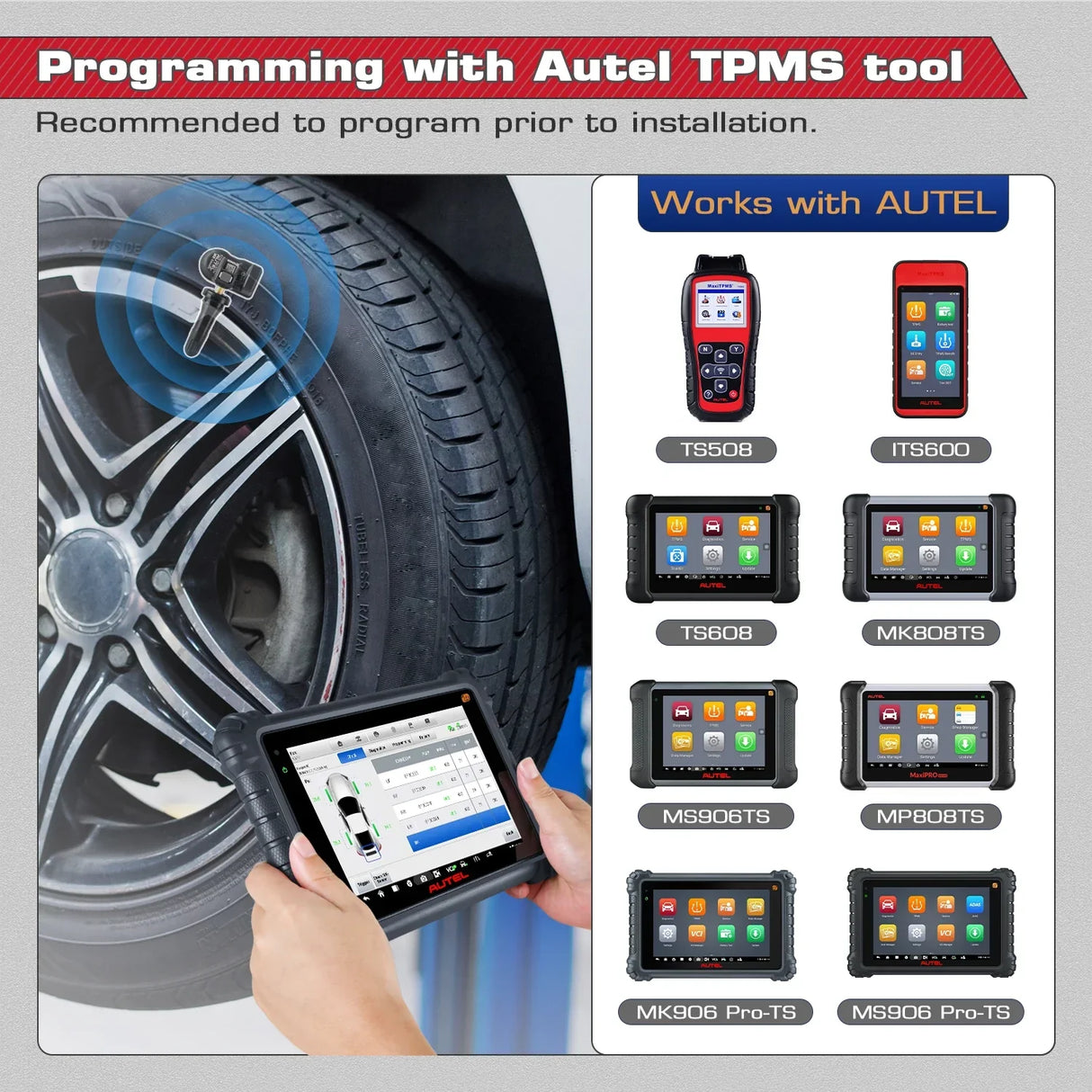 2024 Newest Autel TPMS Sensor 2in1 MX-Sensor Tire