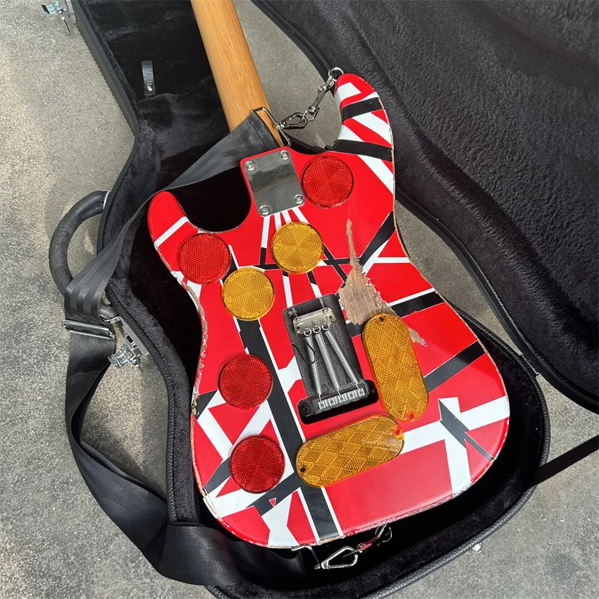 STOCK Edward Eddie Van Halen Heavy Relic Red