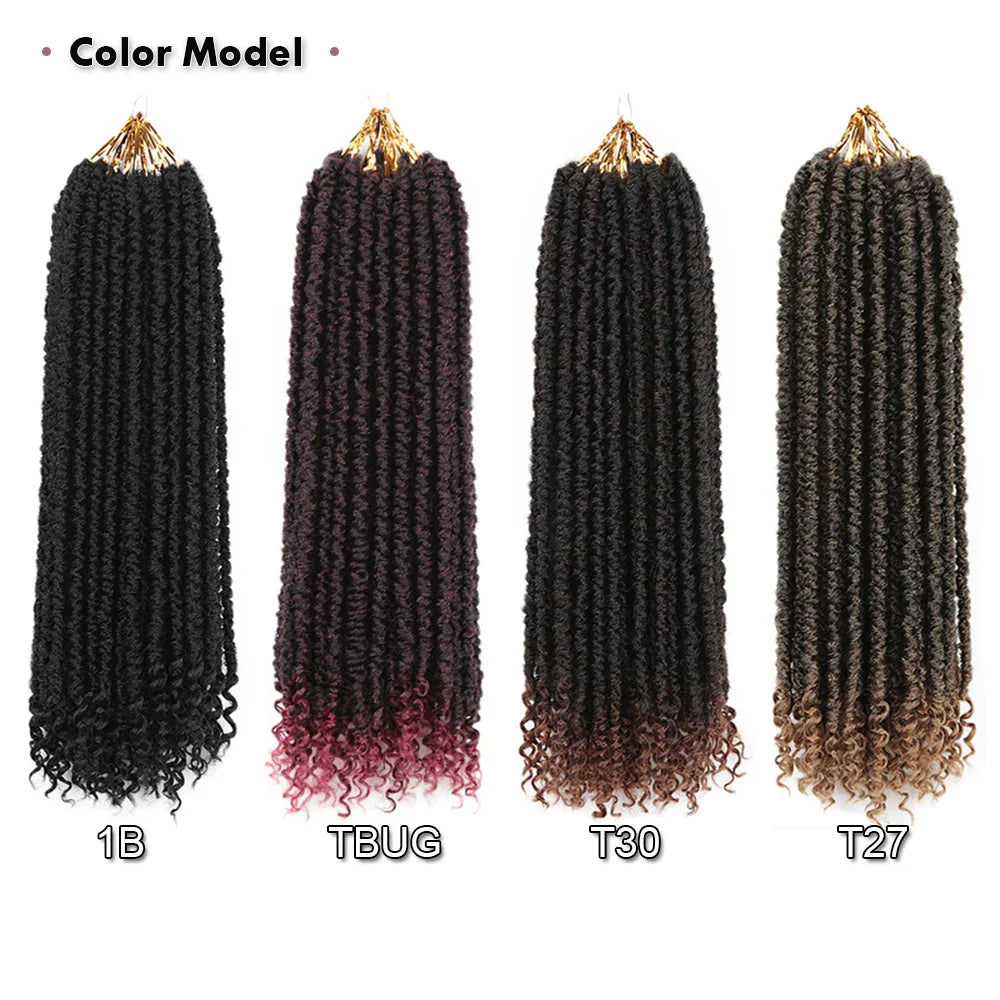 Jumbo Twist Hair 16 Inch Pre twisted Passion