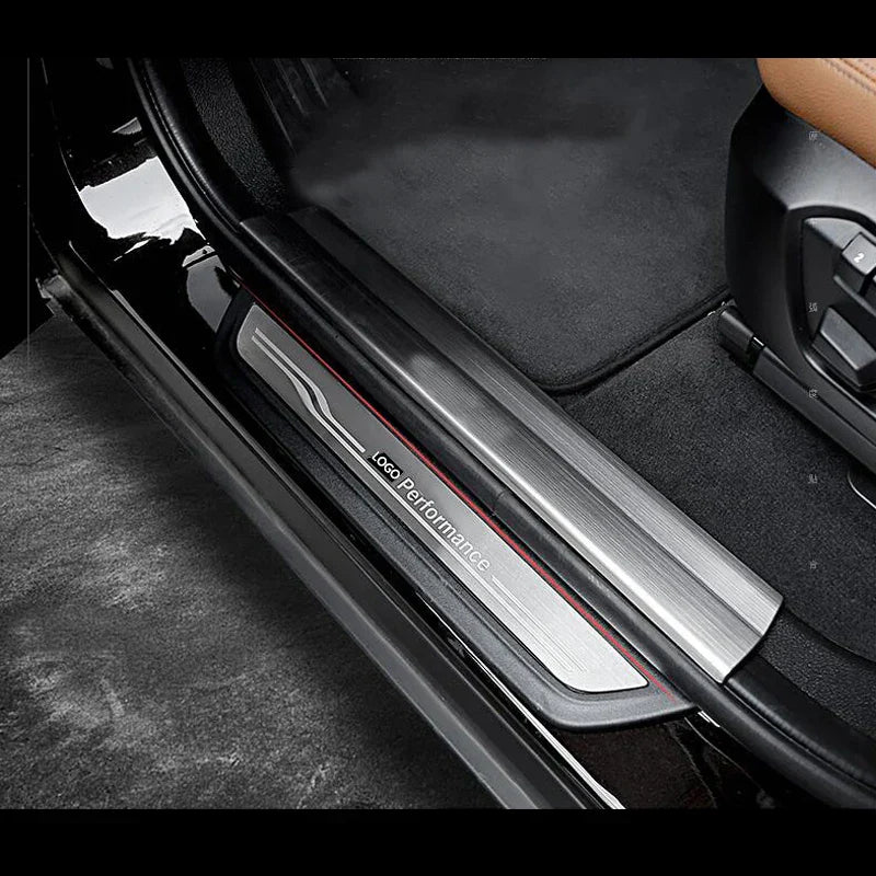 Accessories Door Sill Scuff Plate Guards Protector Sticker
