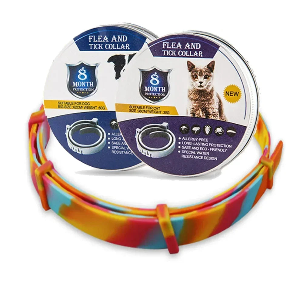 Adjustable Dog & Cat Collar Flea & Tick