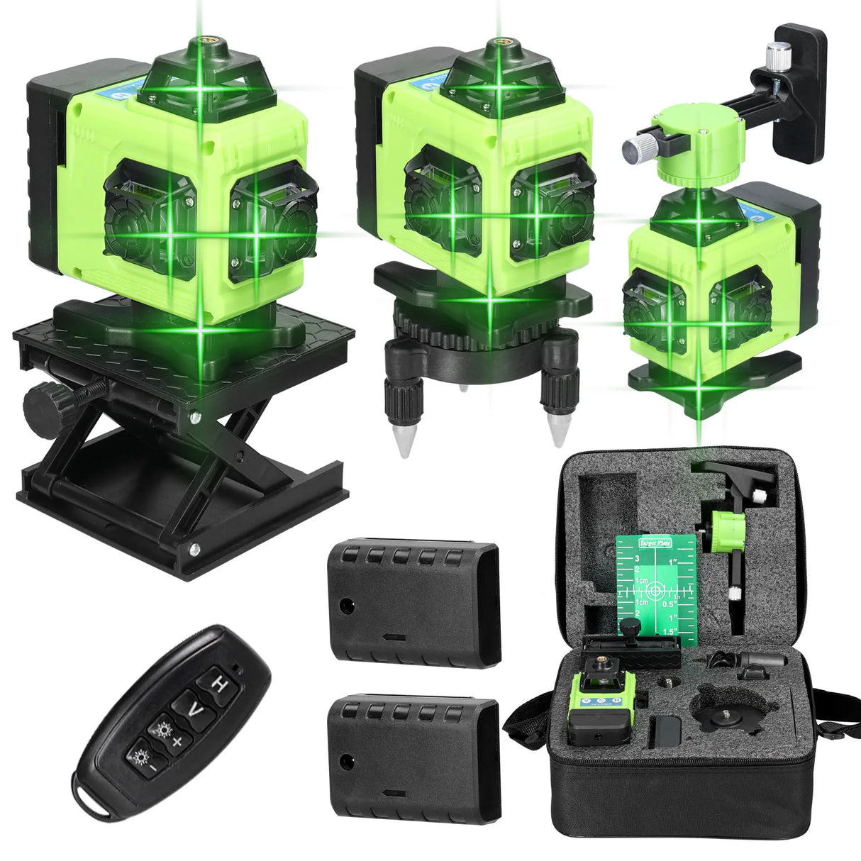 Multifunctional Laser Level 16/12 Lines Green Light Laser