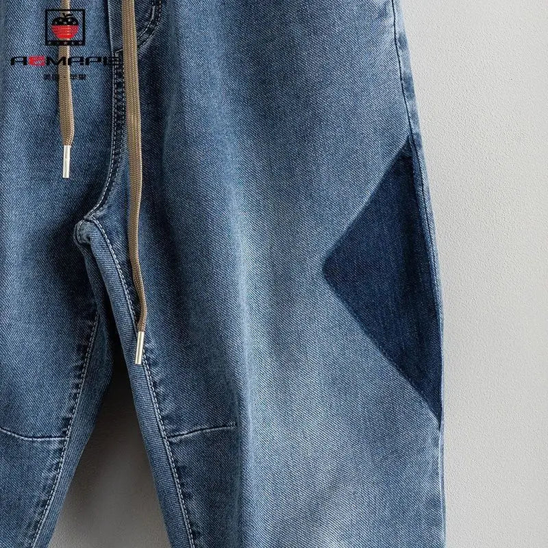 Spring and Autumn Drawstring Hip Hop Baggy Designer