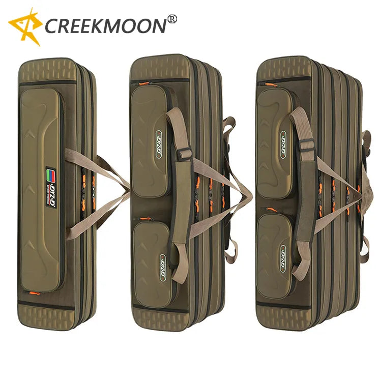 NON-Foldable 2/3/4 Layer Fishing Rod Tackle Bag 80/100/120/130CM