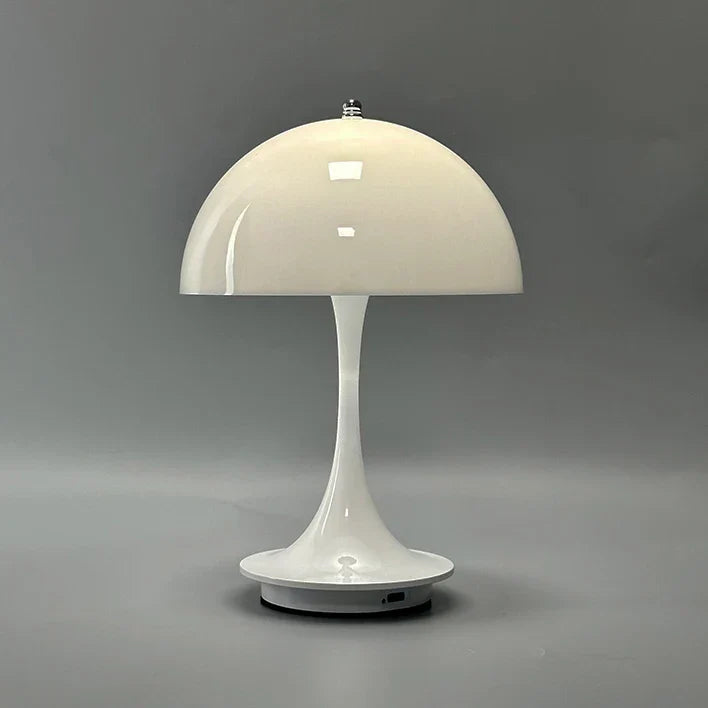 Wireless rechargeable lamp Portable Metal LED Dimming Metal