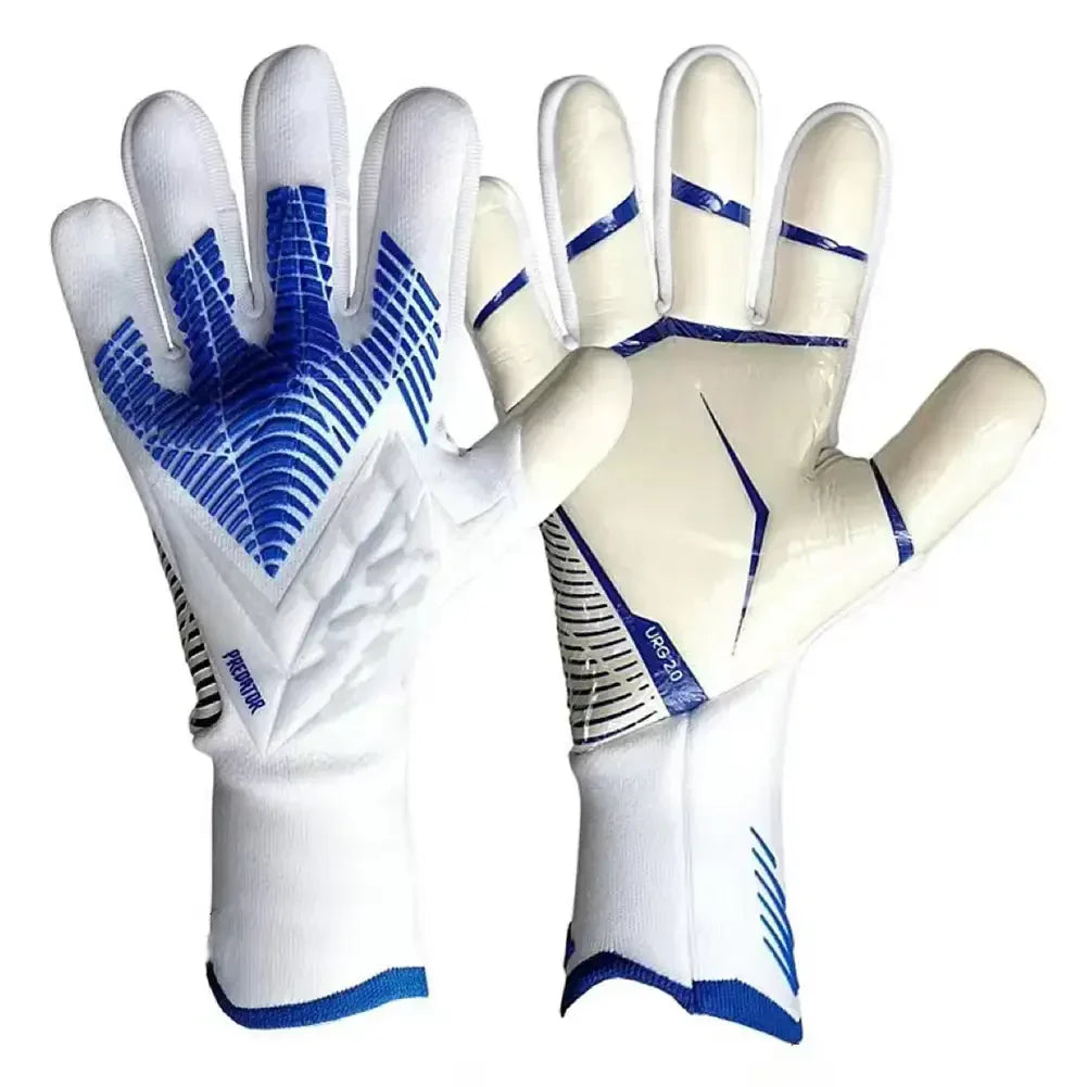 Kids Adults Thicken Latex Goalkeeper Gloves Goalie Gloves