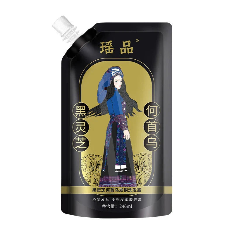 240ml Ginger Plant Extract Anti-Hair Loss Hair Shampoo