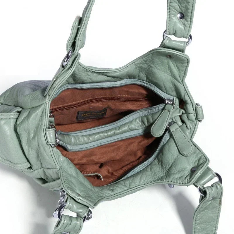 Women luxury handbags women bags designer Vintage Soft