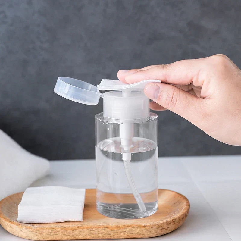 1pcs Press Pumping Bottle Refillable Dispenser Bottles Multi-use