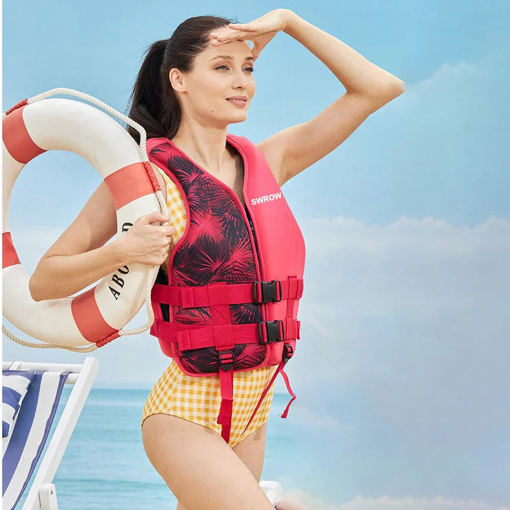 Universal Outdoor Neoprene Life Jacket Water Sports Buoyancy