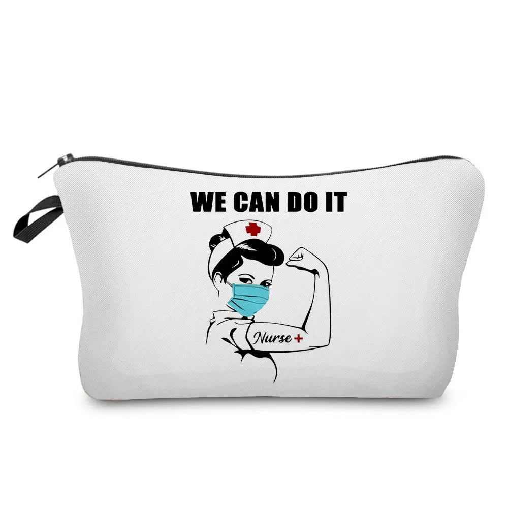 Nurse Makeup Bag Women Cosmetic Bag Toiletry Travel