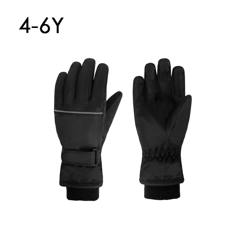 High Quality Kids Ski Gloves Winter Snowboard Snow