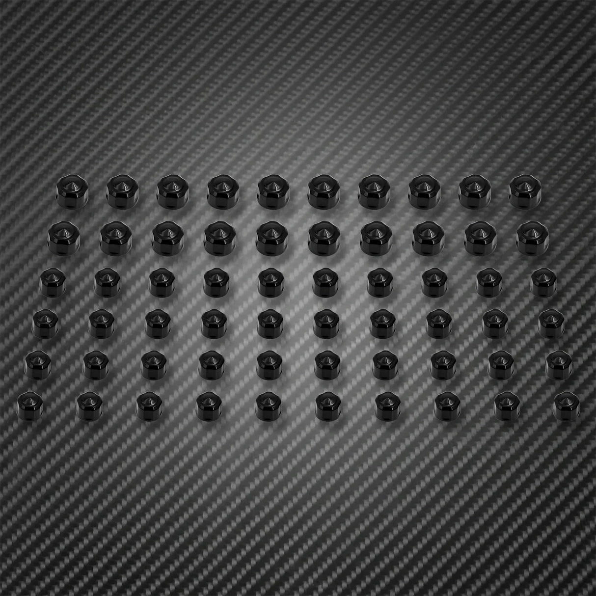 Motorcycle 60PCS Engine Bolt Screw Cap Protection Cover