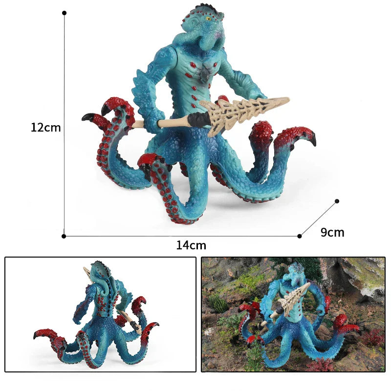 New Mythical Animal model dragon figurines ice devil