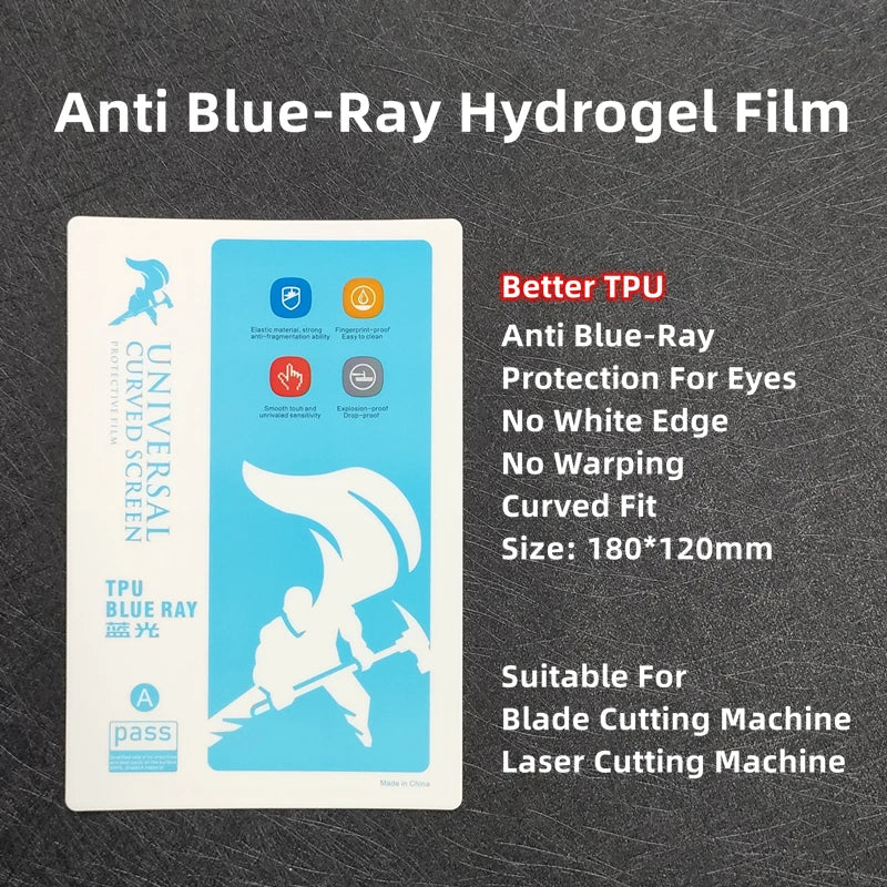 50pcs HD Hydrogel Film LCD Screen Protector For
