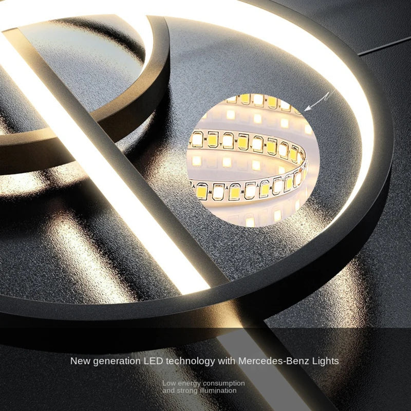 Restaurant Lights Nordic Chandeliers Light Luxury Minimalist Dining