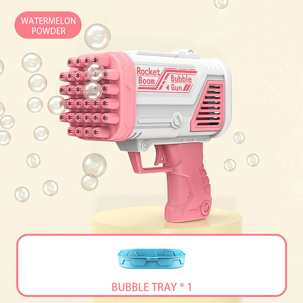 Gatling Bubble Gun 3229 Holes Bazooka Automatic Bubble