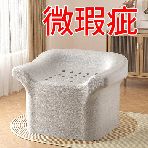 Small Portable Bathroom Chair Elderly Shower Vanity Medical
