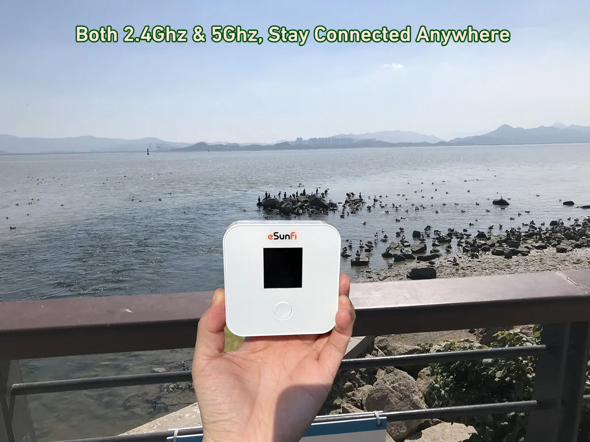 eSunFi eSIM Mobile WiFi Hotspot Sunhans Pocket mini