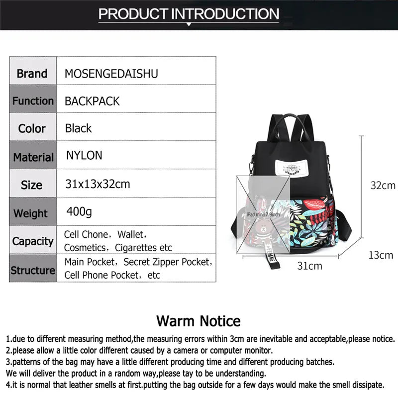 Solid Color Design 2023 New Women's Backpack Luxury