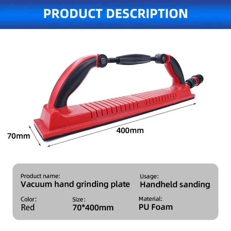 Dry Grinding Hand Push Board Car Putty Grey