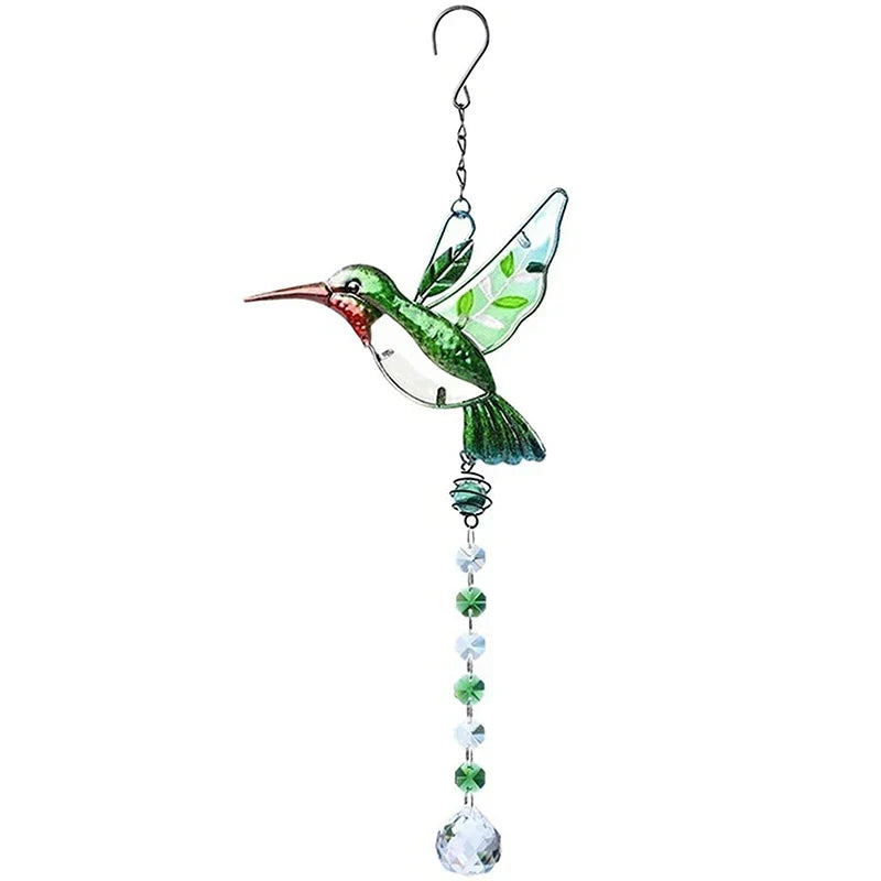 Outdoor Hanging Wind Chimes Suncatchers Crystal Prism Ball